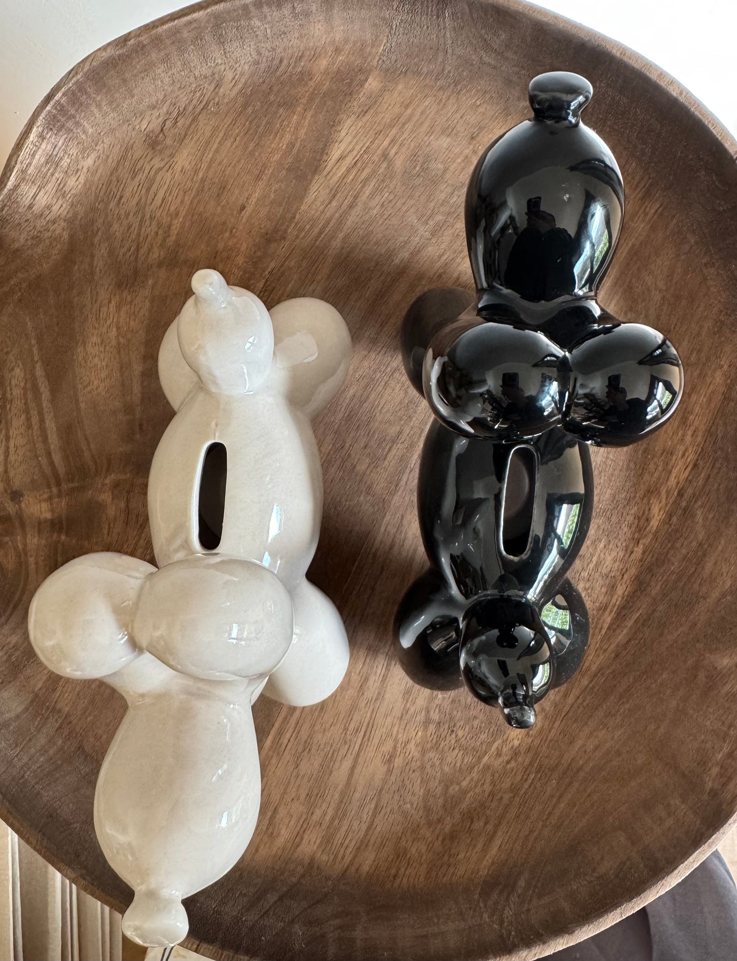 Spaarpot ballonhond zand | Keramiek & Decoratie - BOBBIE