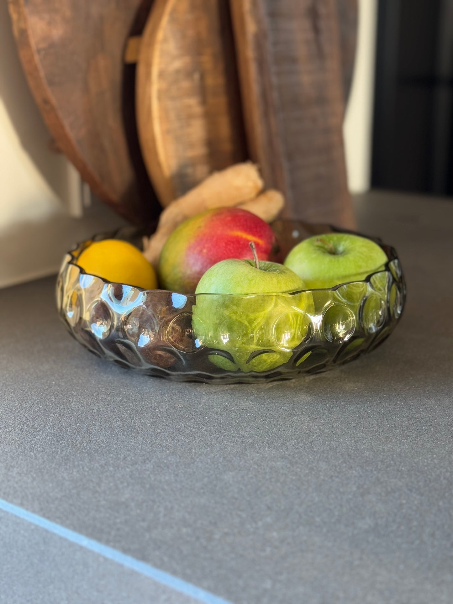 Glazen schaal/ dienblad – SAMMIE