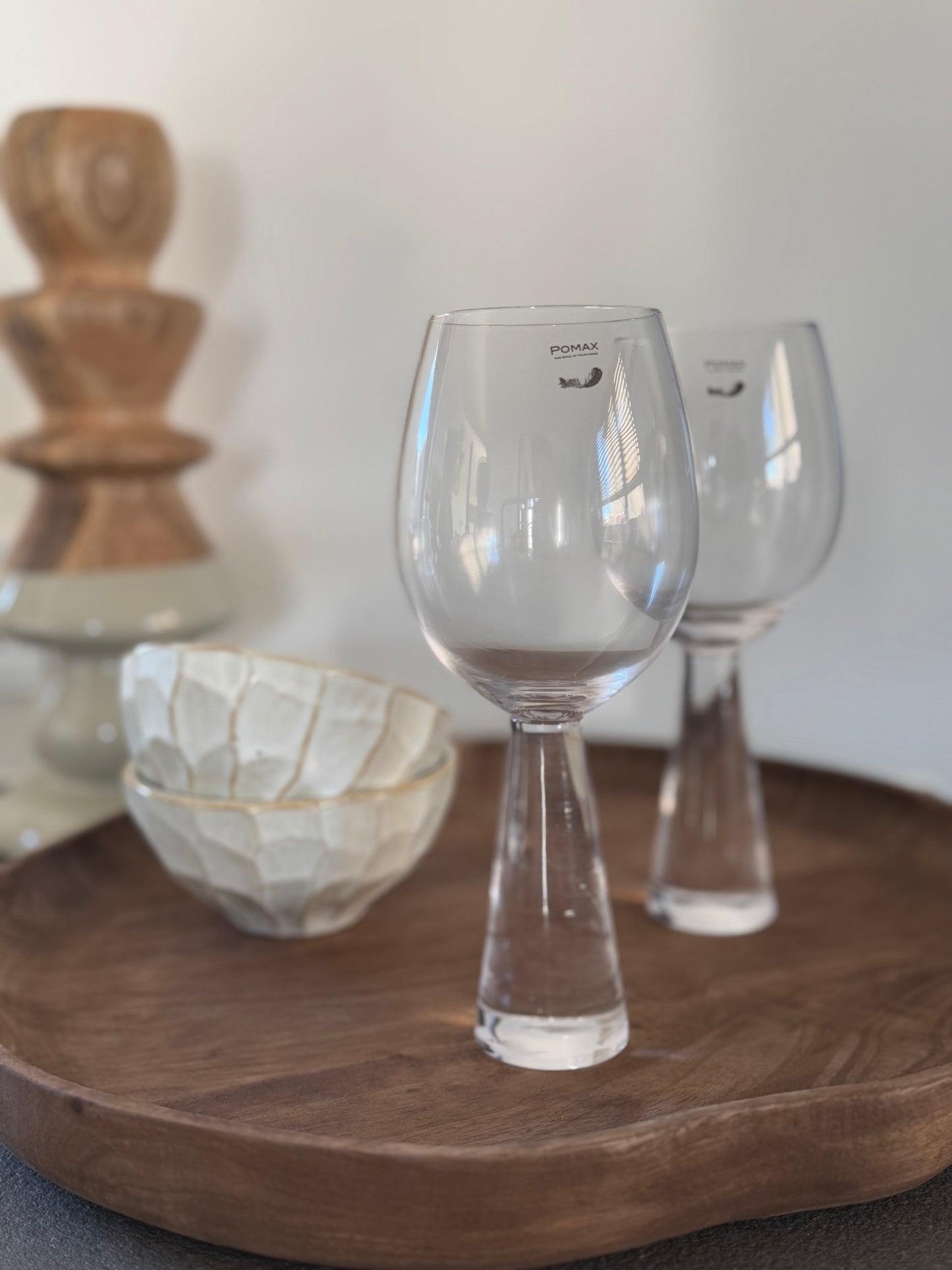 Wijnglazen | Set van 6 luxe wijnglazen van Pomax - KEOPS