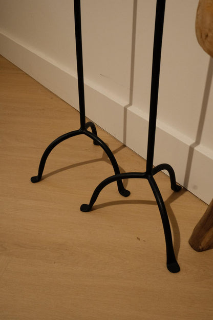 Kandelaar set met 3 poten - metalen design zwart of wit van Pomax | LIZZIE