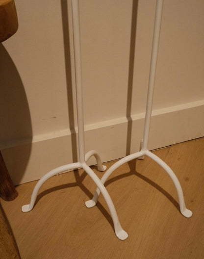 Kandelaar set met 3 poten - metalen design zwart of wit van Pomax | LIZZIE