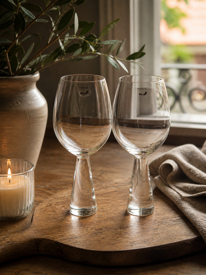 Wijnglazen | Set van 6 luxe wijnglazen van Pomax - KEOPS