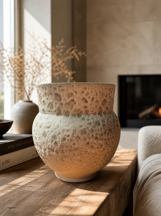 Lava Pot van Aardewerk | Naturel Tint - PUCK