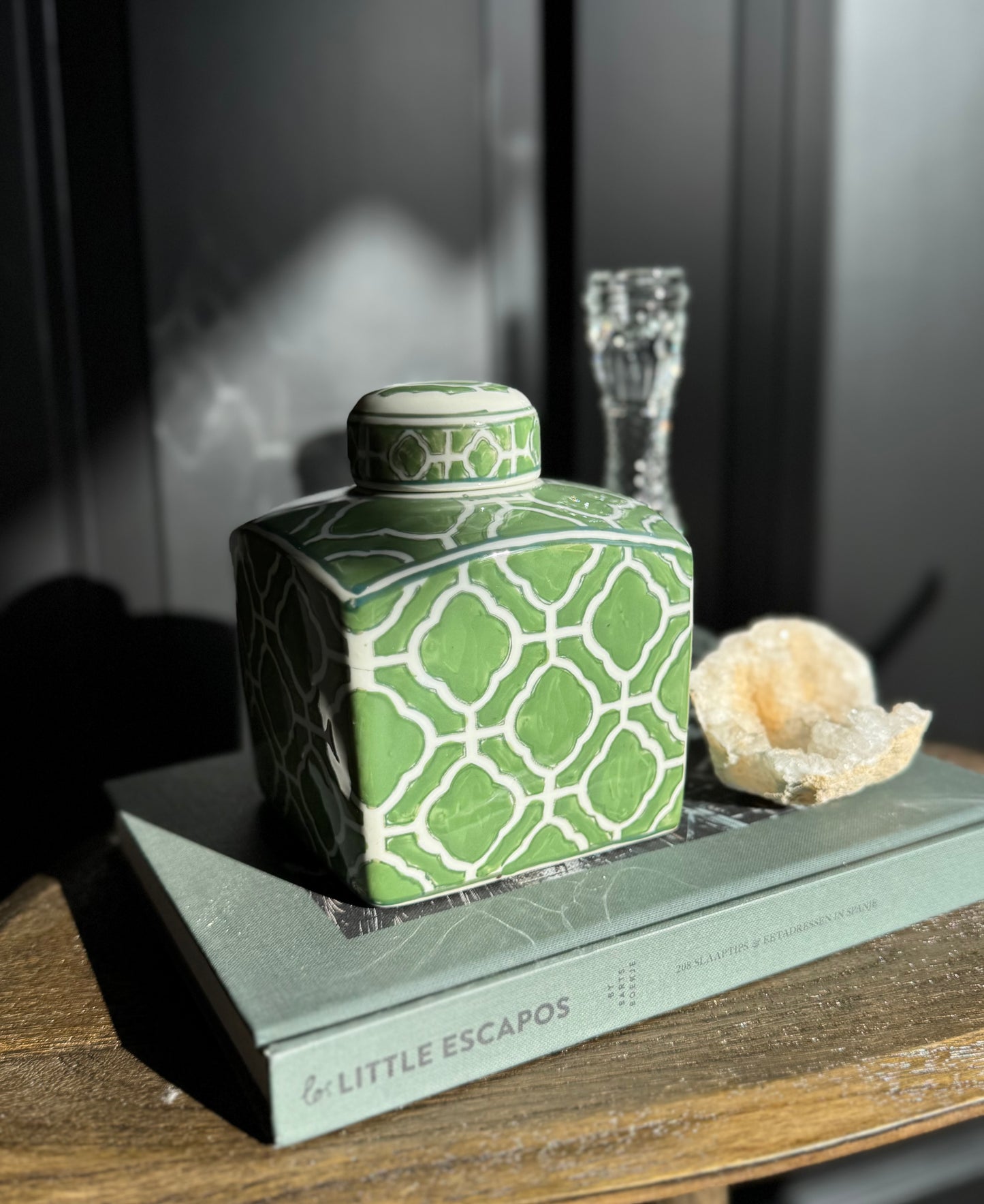 Chinese pot met deksel | Keramische decoratie - LOI