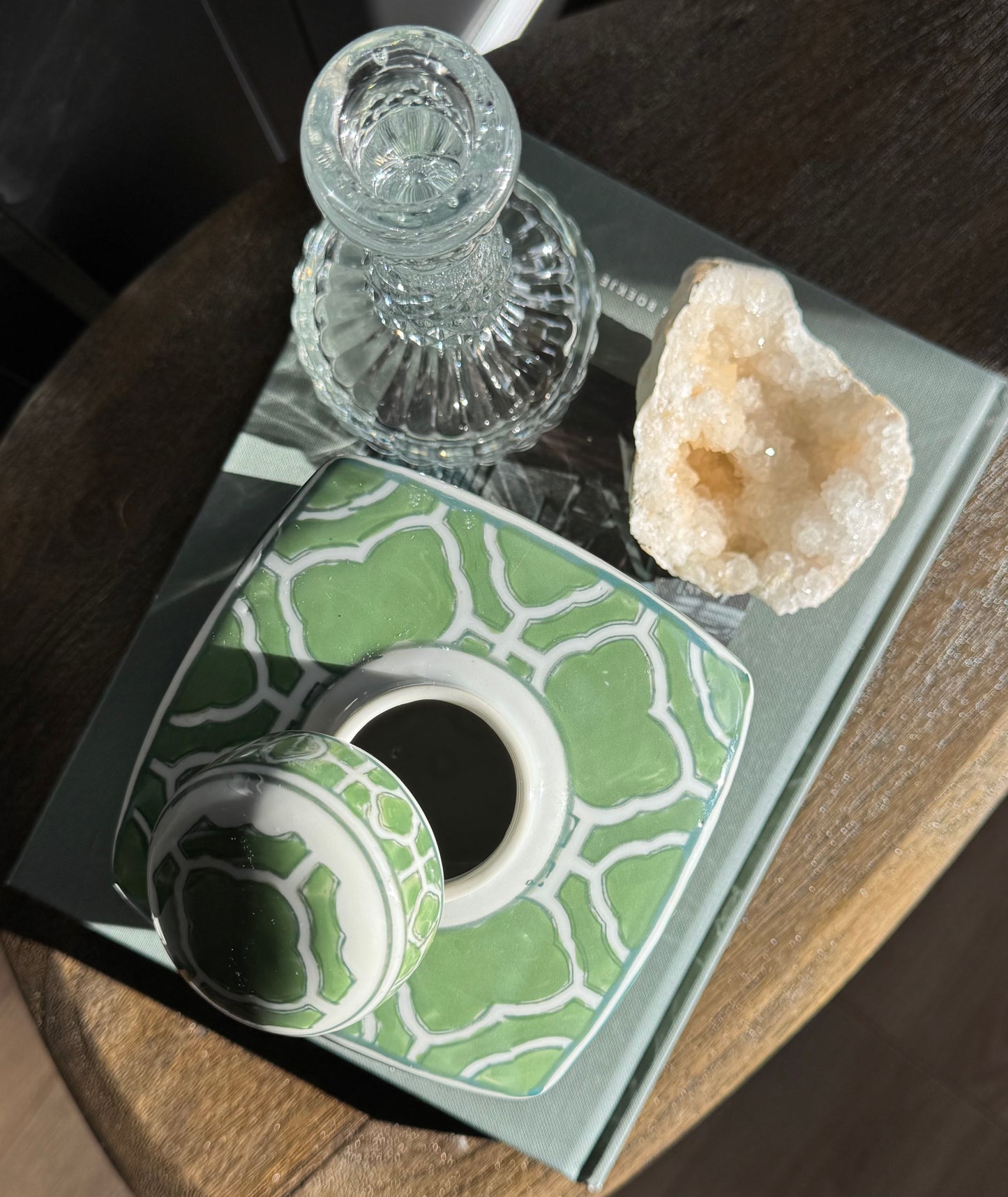 Chinese pot met deksel | Keramische decoratie - LOI