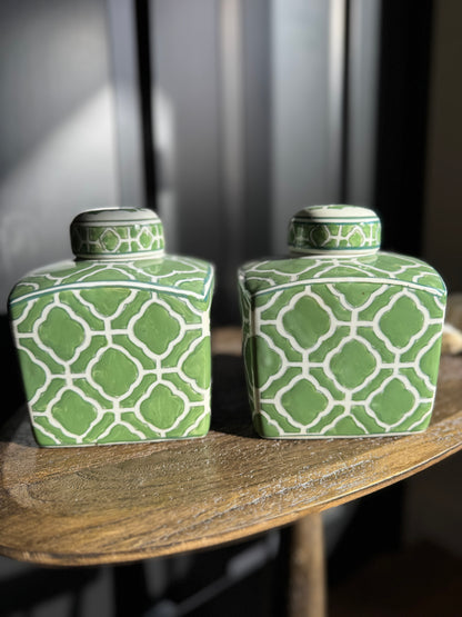 Chinese pot met deksel | Keramische decoratie - LOI