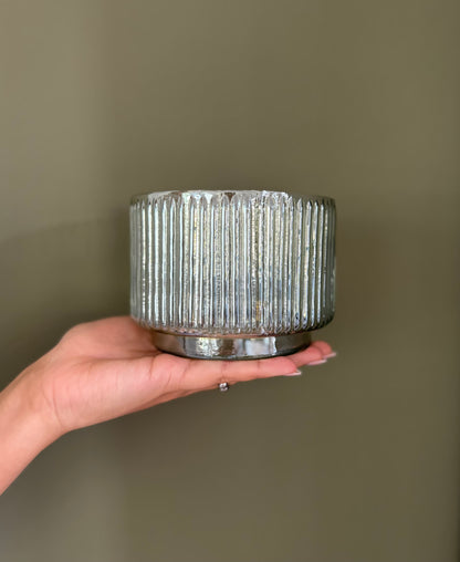 Waxinelichthouder groen | Sfeervol glaswerk - SJORS