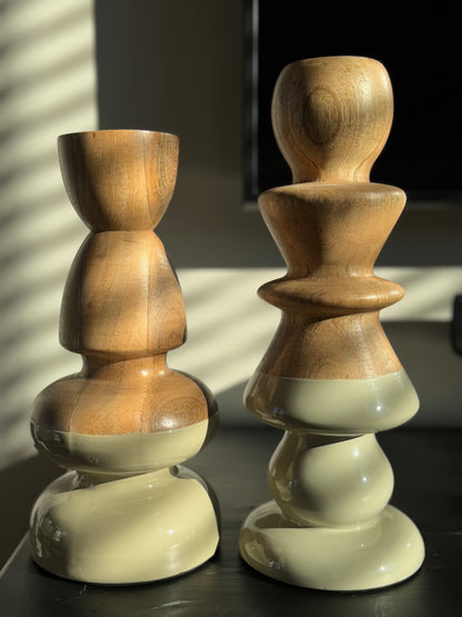Kandelaar hout - MOLLY