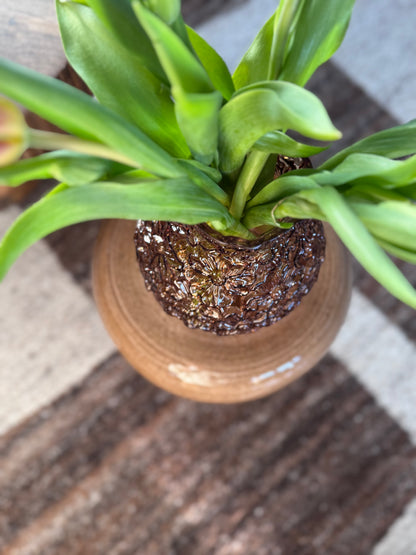 Glazen bloemenvaas | Bloemen design - MADELIEF