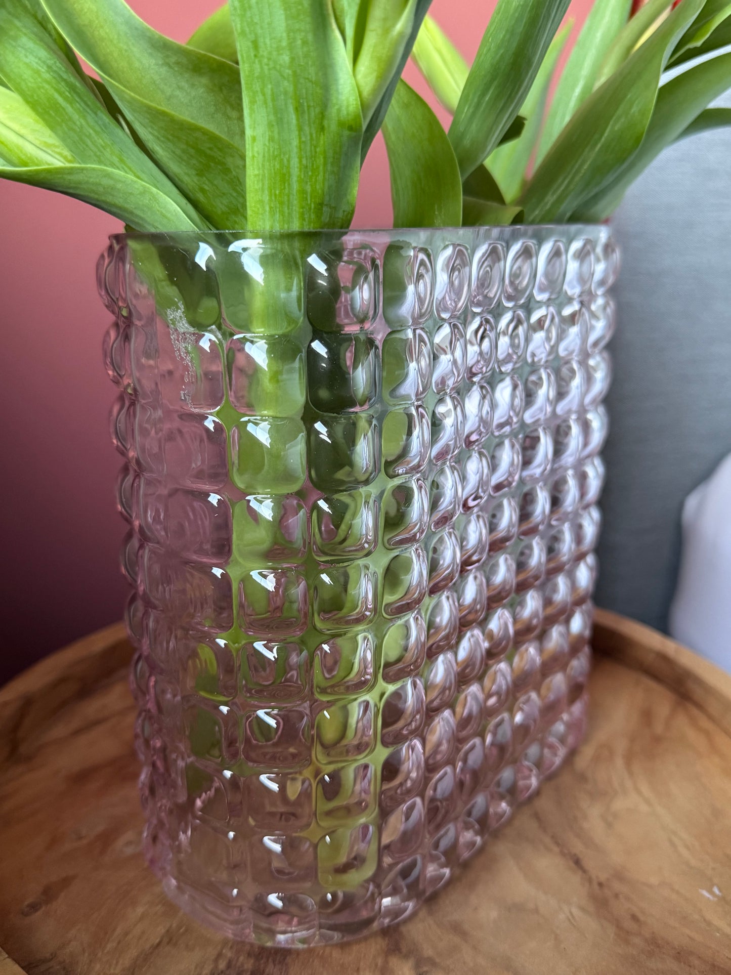 Housevitamin bubbel vaas | Ovaal glas design - MIES