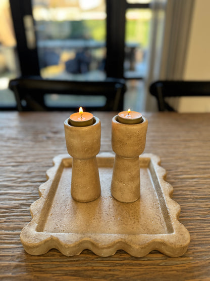 Aardewerk kandelaar – ZOË
