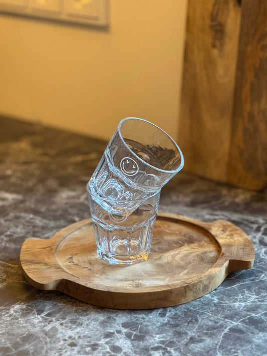 Drinkglas smiley - NOA