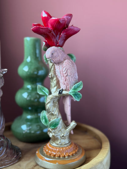 Kandelaar roze papegaai - ROSA